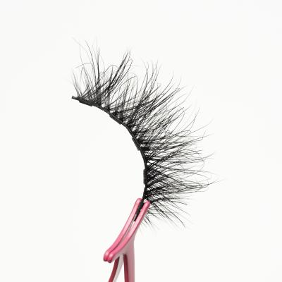 China Wholesale Natural Long Magnetic 3d Mink Eyelashes With Eyeline Lashes Magnetic for sale