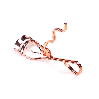 China Made your eyelash more beautiful and curl Rose gold local eyelash curler with customized logo for sale