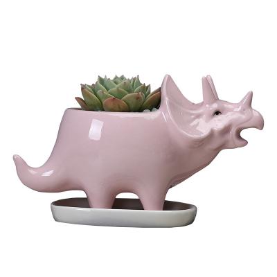 China 2022 new CLASSIC Amazon flower pot face flower pot ceramic simple creative desktop meat decoration for sale