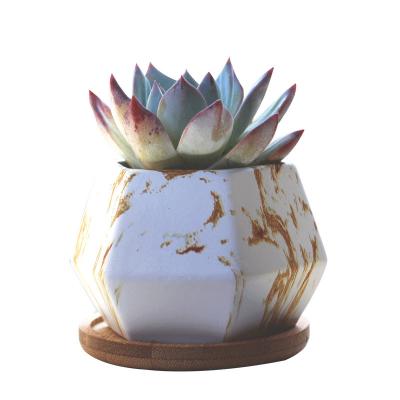 China CLASSIC Painted Hindu Ceramic Flowerpot Juicy Ceramic Flowerpot Plant Stack Flower Pot for sale