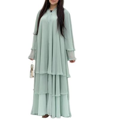 China Breathable Chiffon Traditional Muslim Women Muslim Clothing Accessories Muslim Thobe Dress for sale