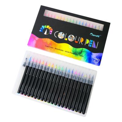 China School Art Supplies Customized Watercolor Painting Artist Watercolor Brush Pens for sale