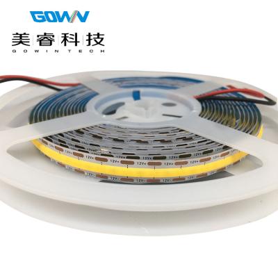 China Available DC12V High Brightness COB LED Strip Light Indoor Neutral White High Density Warm White Cool White for sale