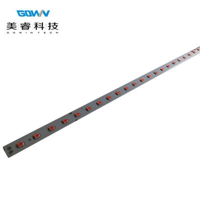 China SMD2835 Indoor and Outdoor Pink LED Lights Rigid Rigid LED Strip AC110/220V LED Bar for LED Strip Channel for sale