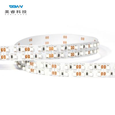 China Double Row Led Strip China Suppliers CE Rohs Dimmable Efficiency DC 24V Waterproof SMD 3528 Flexible Double Row Led Strip Light for sale