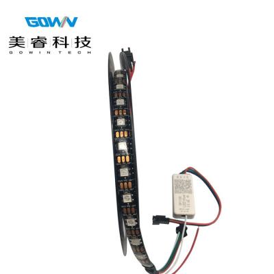 China WS2812B DC5V Smart LED Strip Lighting Indoor and Outdoor Color Changing IP20/IP65 LED TV Backlight for sale