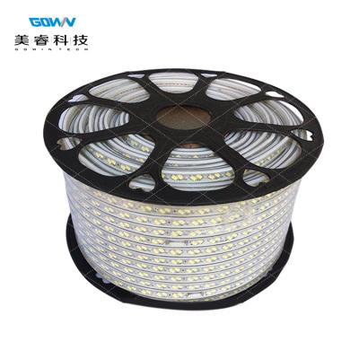 China High Efficiency AC110V 220V High Voltage SMD5730 LED Strips Flexible LED Strips Waterproof for sale