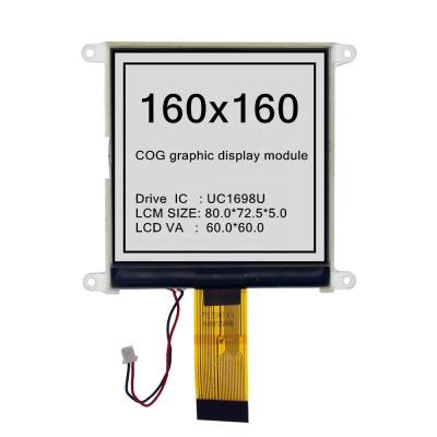 China 160x160 COG FPC LCD display screen module for sale