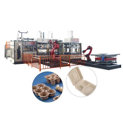 China food & Beverage Plant Paper Pulp Takeaway Food Container Making Machine for sale