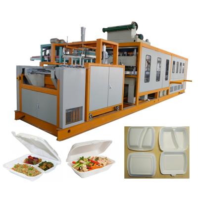 China Fully Automatic Dishes Food Container Machine High Capacity PS Thermocol Plate Making Machine for sale