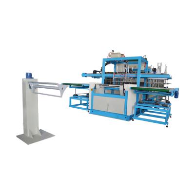 China Plates Hot Sale Fast Food Box Vacuume Forming Machine PS Foam Tray Production Line for sale