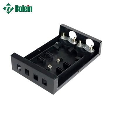 China 0.6-0.8 mm SPCC Cold Rolled Steel Bolein Small Scale SC 4 Ports and LC 8 Ports FTTH Fiber Optic Cable Patch Panel Mini 1U UPC Fixed Terminal Box 'ODF for sale