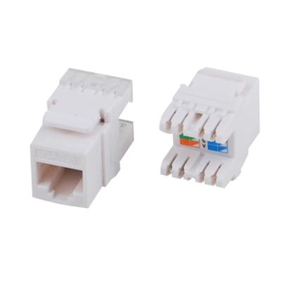 China Modular Crown RJ45 Keystone Jack Cat6 Amp Plug 180 Degree Socket Modular Patch Panel Faceplate Category 6 Jack Category 6 Keystone Jack Modular Patch Panel Faceplate for sale