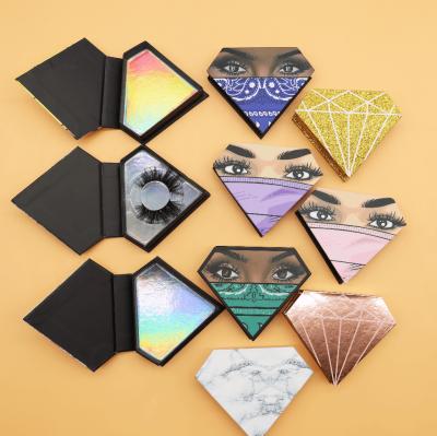 China Customizable Thick 5d Dramatic Thick Fluffy Butterfly Eyelash Packaging Box 25mm Mink Lashes for sale