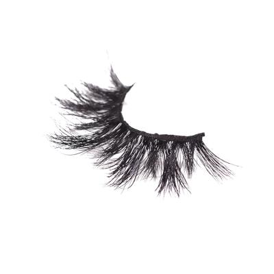 China Best Selling Natural Black Mink Eyelashes 5d 25mm Mink Lashes Custom Real Seller Eyelash Packaging Box for sale