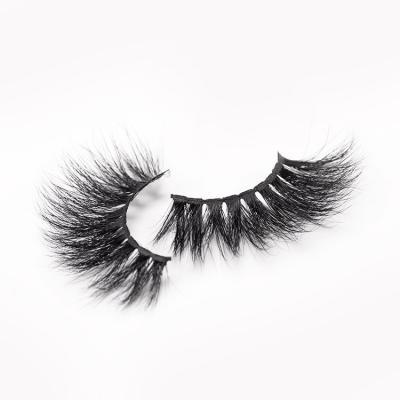 China Real 5d 25mm long fluffy 100% mink lash natural luxury wimper real mink lash dramatic for sale