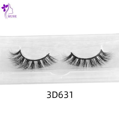 China Hot Selling Thick High Quality Lashes Long Lasting 3D Length 15mm Handmade Custom Mink Lashes for sale