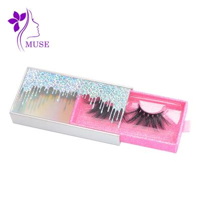 China super slim & Newest False Reusable Customizable Individual Tape Soft Lashes Length Styles 5D False Mink Eyelash Extension for sale