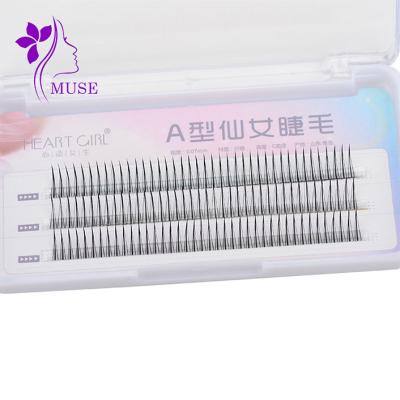 China Long Mini Suitcase Newer Package Natural Custom Individual Eyelashes Extension Graft False Eyelashes for sale