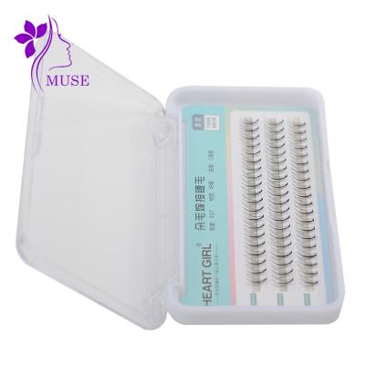 China Natural Latest False Eyelashes Are Soft Comfortable Easy To Wear Pre Made Hand Made Group Fan Eyelash Extension for sale