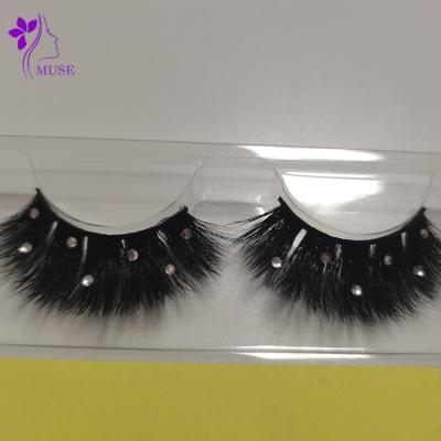 China super slim & Newest Soft Strip Design Wick Vendor Beauty Party Halloween Cosplay Diamond Eyelashes for sale