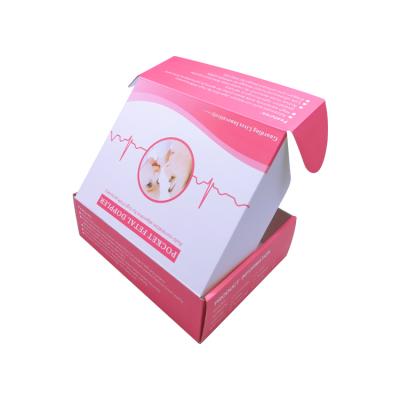 China Recycled Materials Recycled Medical Products Colored Mailer Packaging Box Flat Lid Cardboard Corrugated Electronic Shipping Packaging Shipping Boxes for sale