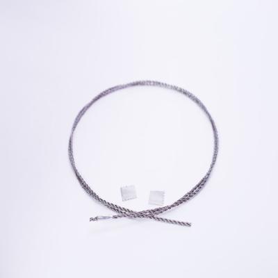 China Vacuum Metallization 2.0mm Tungsten Wire Rope For Elemental Crystal Furnace for sale