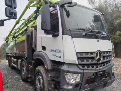 China Tweedehands betonpomptruck met maximale theoretische druk van 11Mpa en maximale horizontale reikwijdte van 56m Te koop