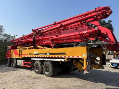 China 55m Max Horizontal Reach Second Hand Pump Truck with Gross Mass of 46000kg and Manufactured in 2023.03 for sale