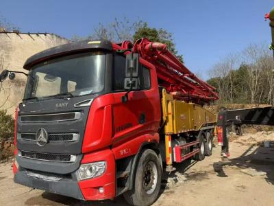 China 44m Max Horizontal Reach 2020.05 SANY Second Hand Concrete Pump Truck for sale