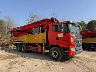 China SANY Second Hand Pump Truck with 49m Max Vertical Reach and 170m3/h Max Theoretical Output for sale