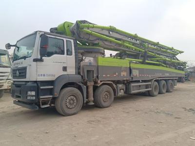 China Zoomlion Second Hand Pump Truck with Max Theoretical Output of 180m3/h and Max Vertical Reach of 70m for sale