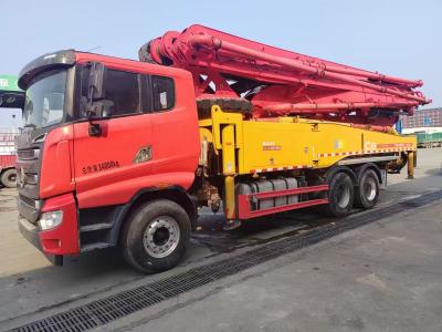 China Refurbished 62 Meter Concrete Pump Concrete Pouring Trucks 2021 Year for sale