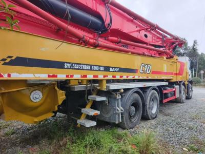 China Secondhand A Concrete Line Pump Truck 2021.03 Manufactured 56m SANY for sale