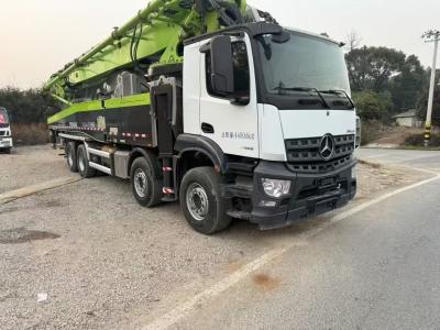 China Industrial Pouring Concrete Line Pump Truck For Tunnel Construction 53m for sale