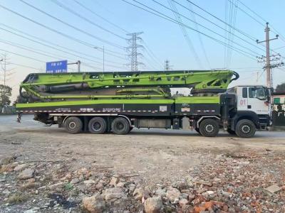 China Refurbished 70m A Line Pump Truck With Concrete Line Pump Trailer 12Mpa for sale