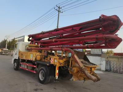 China SANY Small Line Lorry Mounted Concrete Pump Second Hand 18 Ton for sale