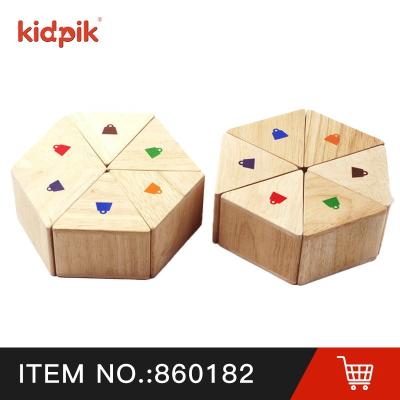 China 2022 Building Toy Maker Weight Prism For Children Building Block Sets Building Bricks Kids Wooden Toys Weighed Toys Wooden Toy Wooden Toy for sale