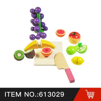 China 2022 Hemu 2021 Hemu 2021 Wooden Manufacturer Develop Intelligence Toy Fruit Cutting Disk Wooden Kitchen Toy Wooden Toys Wood Toys for sale