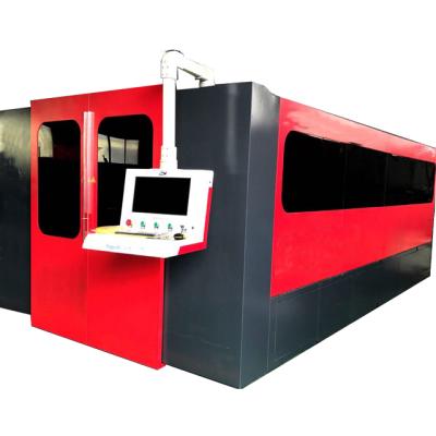 China 1530 Automated Loading Safety And High Speed ​​Small Fiber Metal Laser Cutting Machine Or Cut Machine for sale