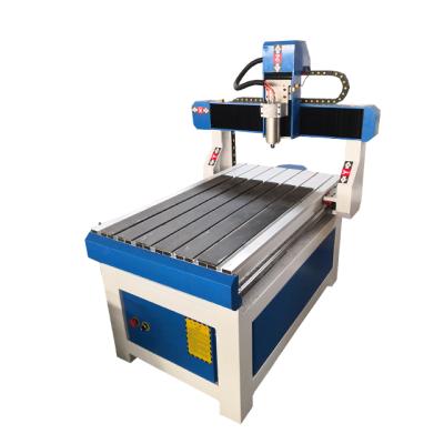 China Building Material Stores Portable Mini Cnc Router 6090 Machine For Wood Works for sale