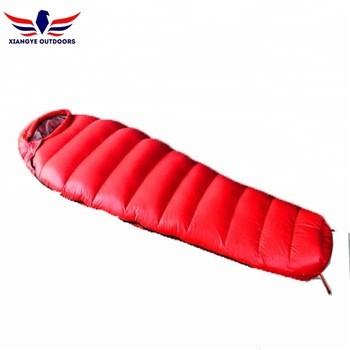 China Most Fashionable Portable Outdoor Duck Down Mummy Sleeping Bag for Hiking for sale