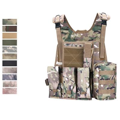 China 600D Oxford Tactical Vest 7 Colors Mens Military Hunting Vest Field Battle Airsoft MolleAmy Vest for sale