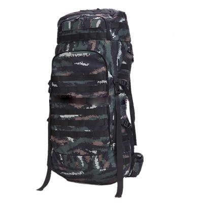 China Hot 100L Large Capacity Outdoor Mountaineering Backpack Camping Hiking Military Molle Water-repellent Tactical Bag for sale