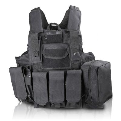 China Camouflage Hunting Military Tactical Vest Amphibious Battle Combat Airsoft Molle Bullet Assault Plate Carrier Vest for sale