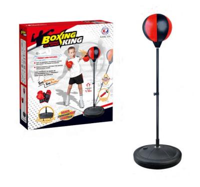 China Hot Selling Sports Play and Training Toy Kids Boxing Stand Training Toy with Glove Punch Ball Boxing Set Wholesale for sale