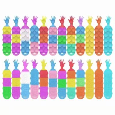 China New Silicone Magic Sucker Bouncy Relieve Toys Silicone Relieve Table Bouncy Person Sucker Toy for sale