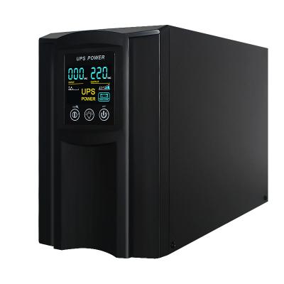 China Computer Over Load UPS Inverter Pure Sine Wave UPS 3000va Online UPS for sale