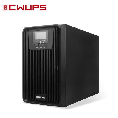 China Super Wide Networking 3KVA 2400W 72V Input Voltage Range DC Internal Battery UPS for sale