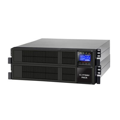 China Hot Selling Long Backup Online UPS Single Phase 6kva Networking Price Rack Mount UPS Nice for sale